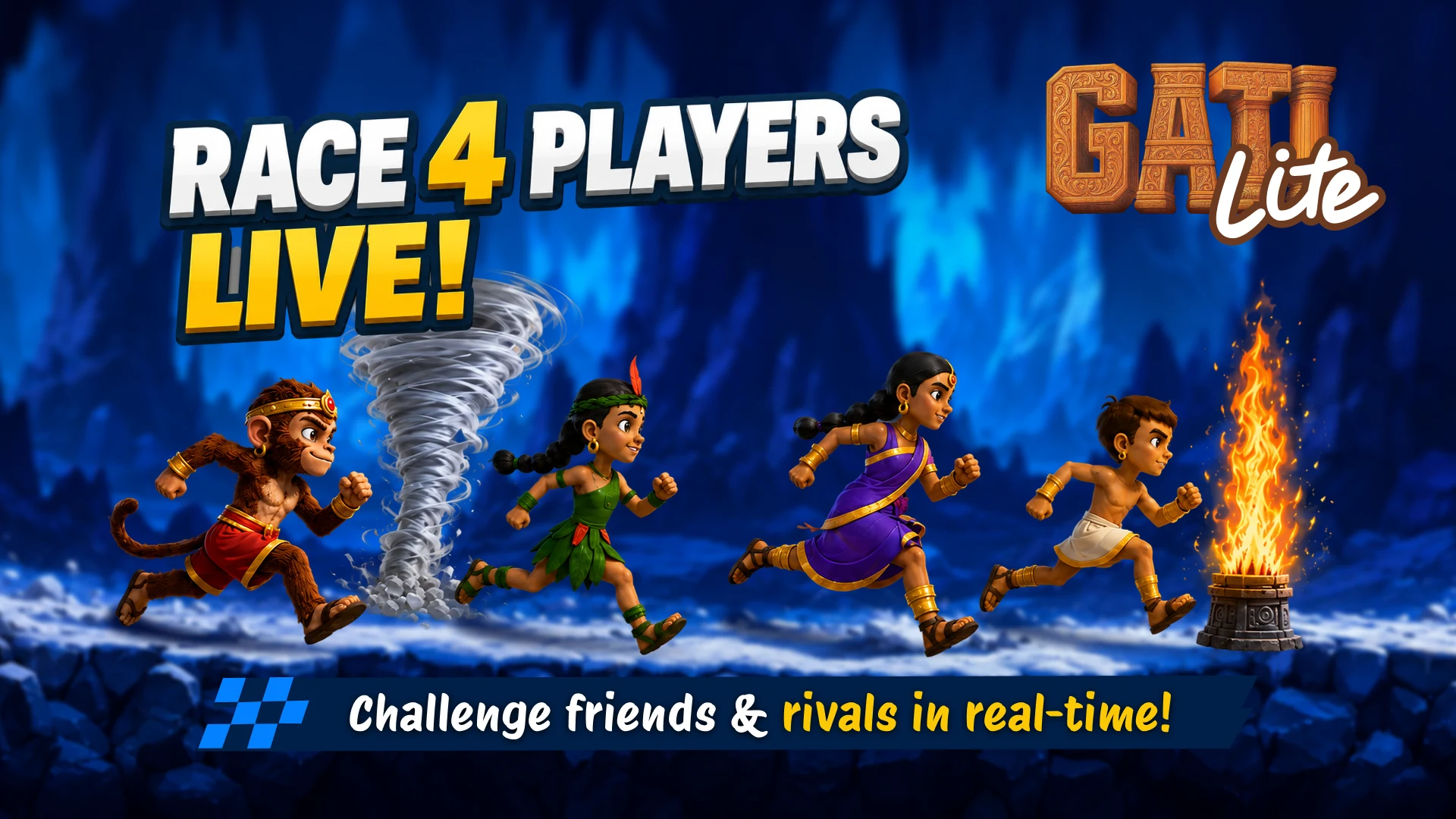 Gati Lite: Multiplayer Racing screenshot